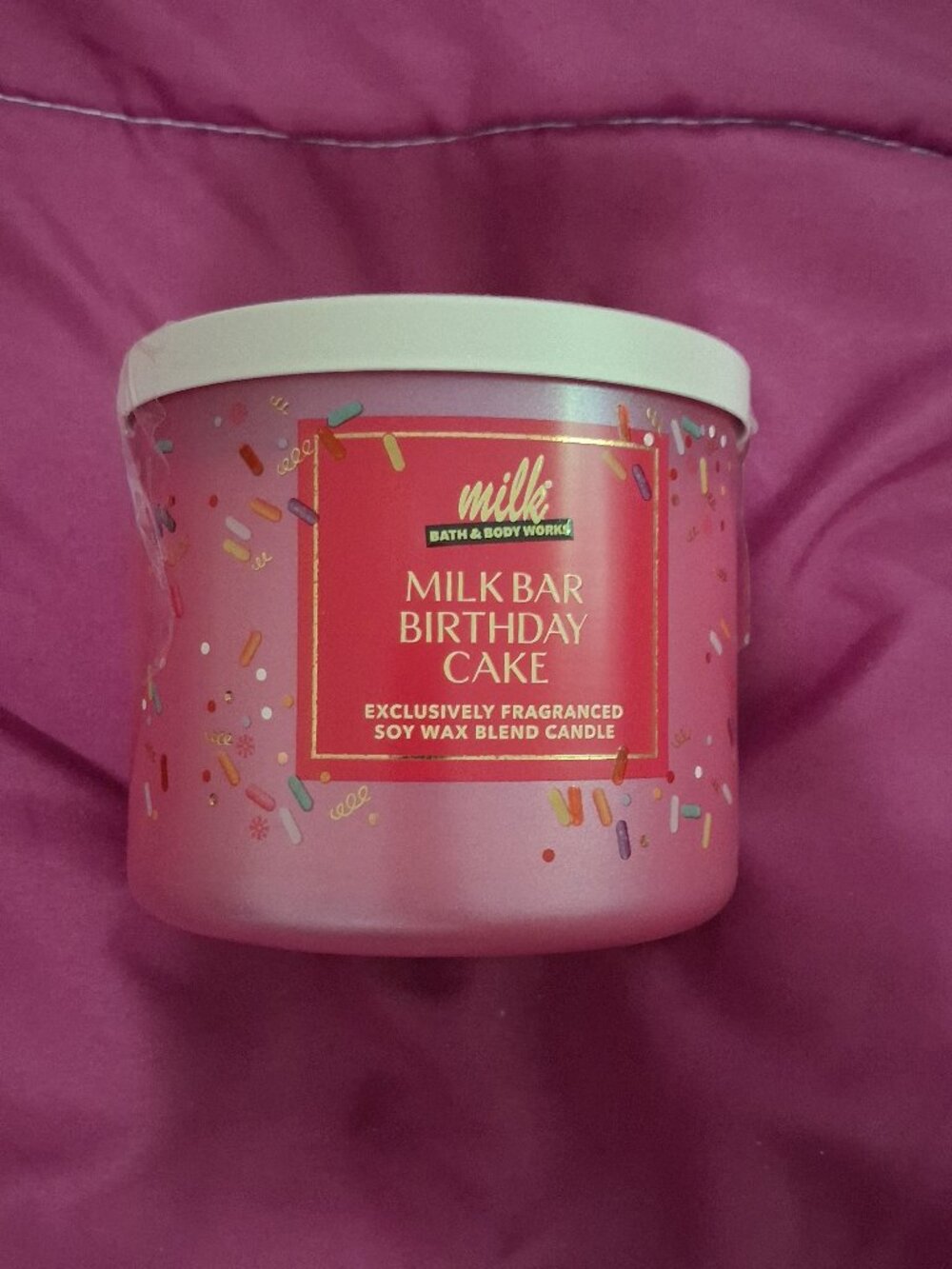 B&BW x Milk Bar 3 Wick Candle - Birthday Cake